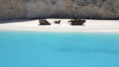 Half-Day Tour to Navagio, Blue Caves & White Beach